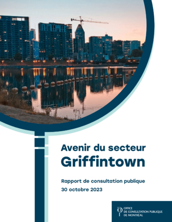 Couverture du rapport - Avenir de Griffintown