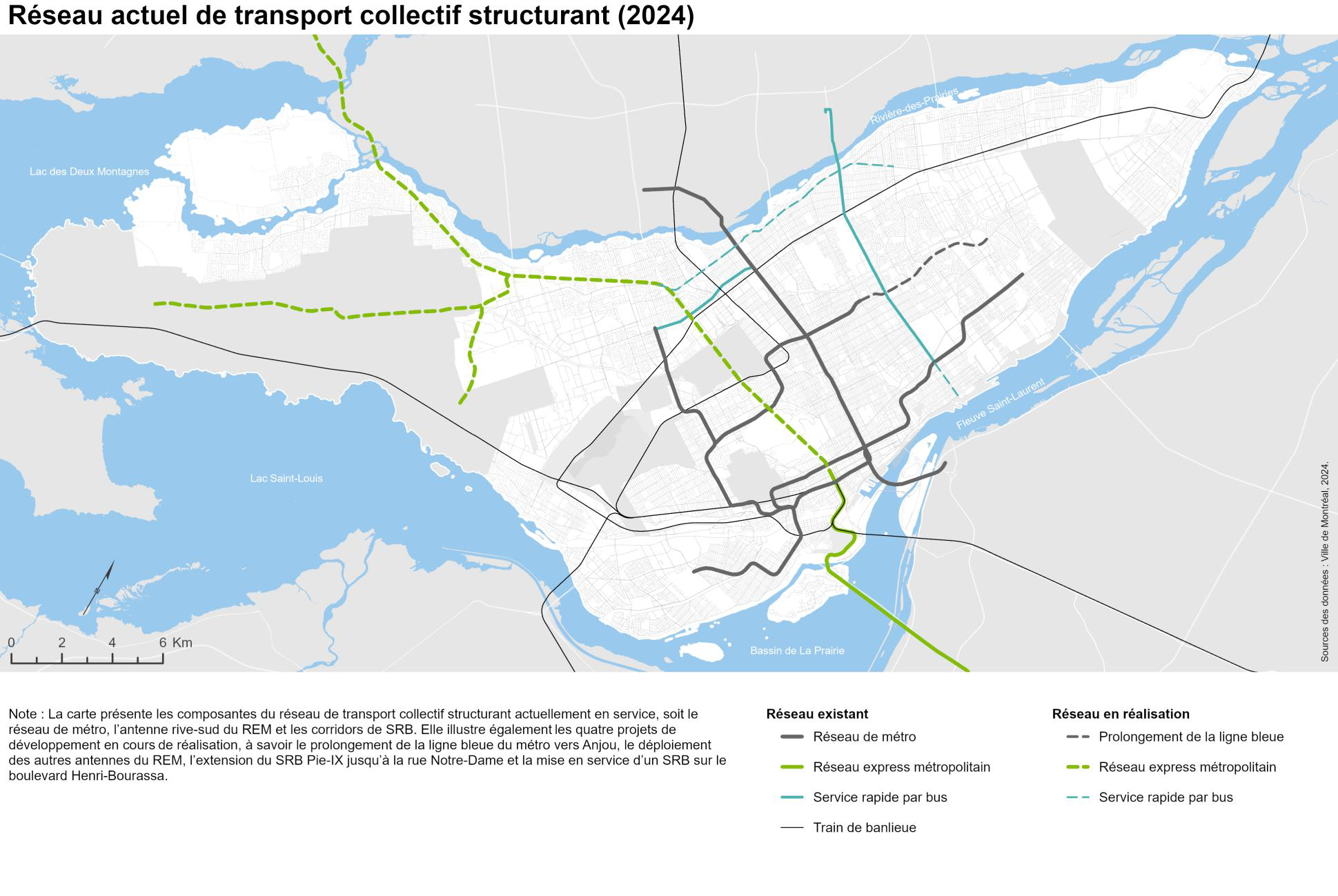 Vision 2050 des réseaux de transport actif